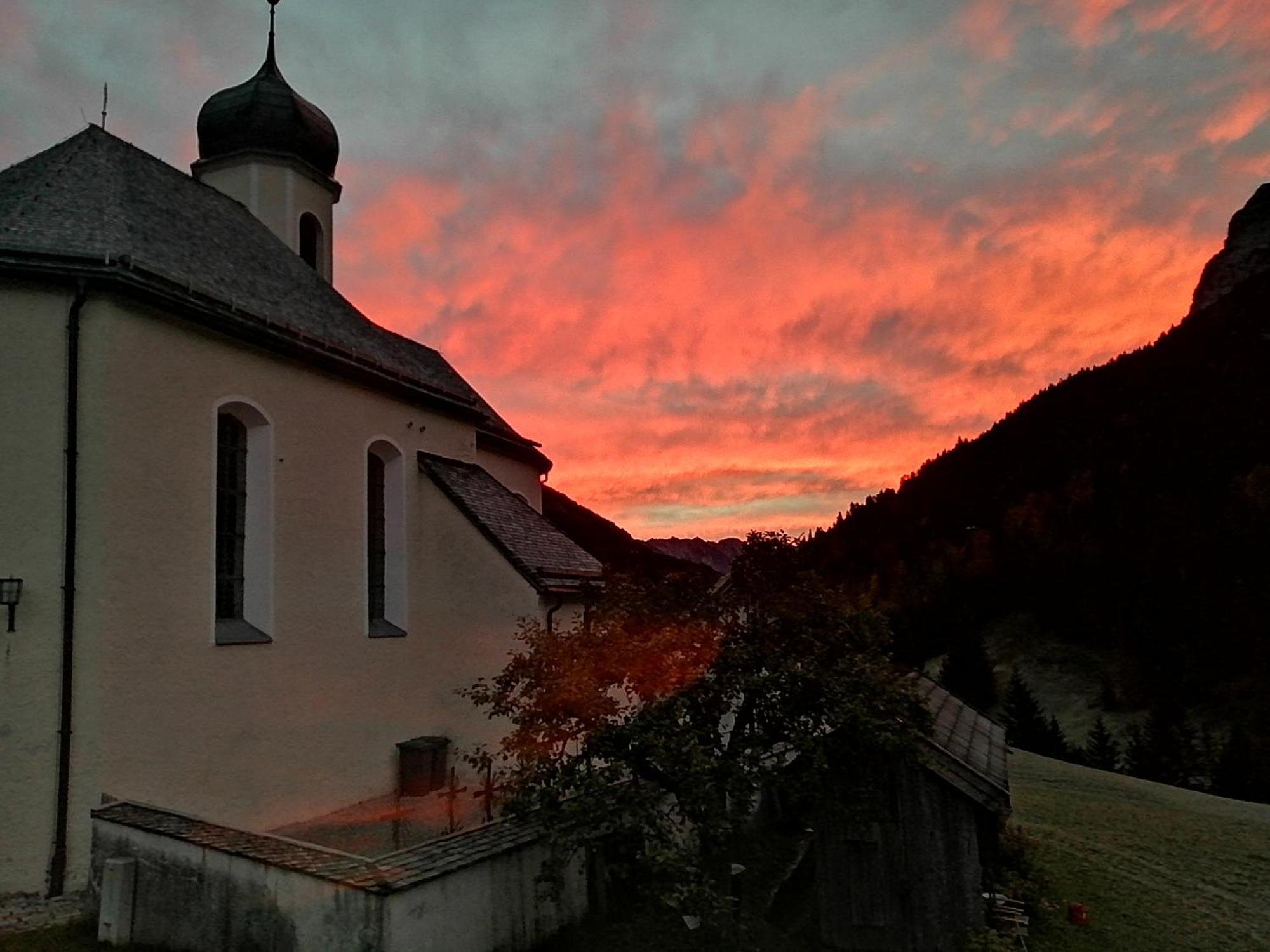 Ferienwohnung Kaufbeurerhausblick Hinterhornbach Esterno foto